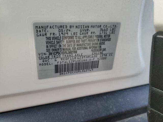 2024 NISSAN KICKS SV - 3N1CP5CV0RL562769
