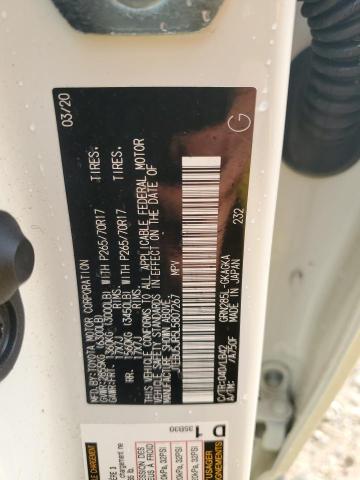 2020 TOYOTA 4RUNNER SR JTEBU5JR5L5807267