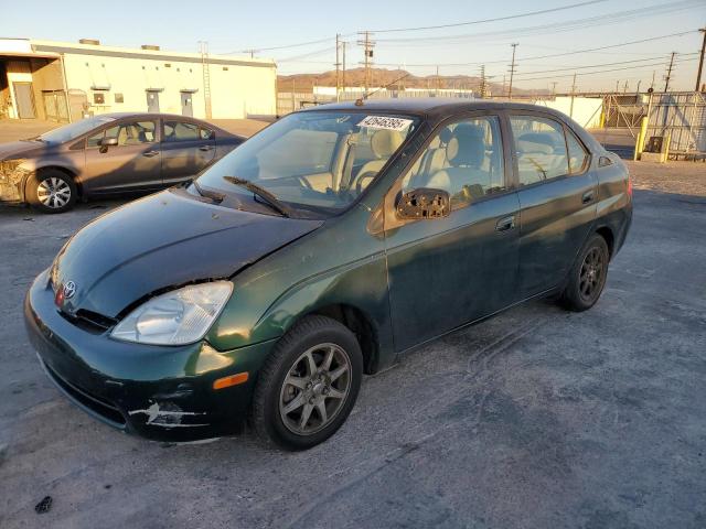 TOYOTA PRIUS 2002 green  hybrid engine JT2BK12U420038853 photo #1