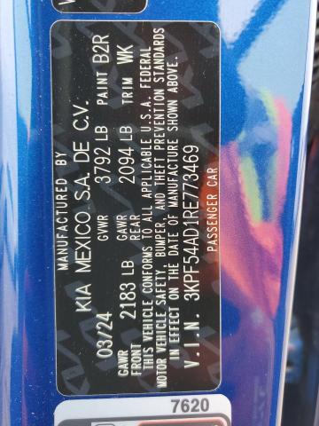 2024 KIA FORTE GT L - 3KPF54AD1RE773469