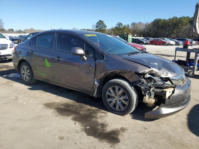 Vin: 2hgfb2f52ch547999, lot: 42437385, honda civic lx 20124