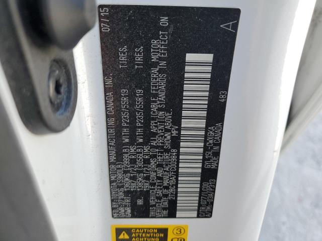 2015 LEXUS RX 450H 2T2BC1BA7FC009848
