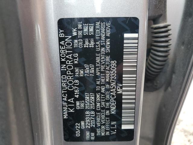 2022 KIA SELTOS LX KNDEPCAA5N7335098