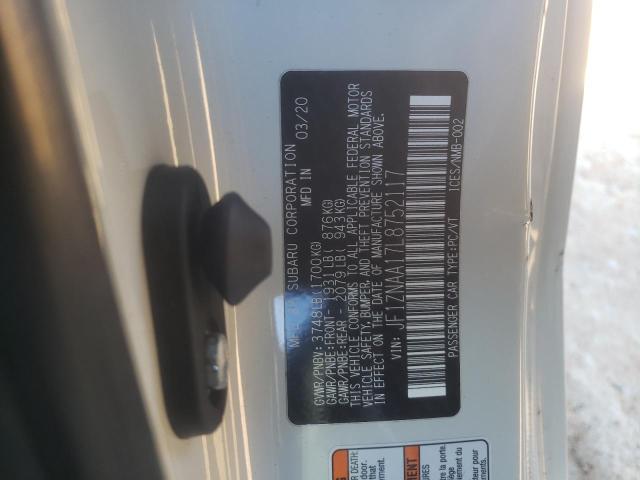 2020 TOYOTA 86 JF1ZNAA17L8752117