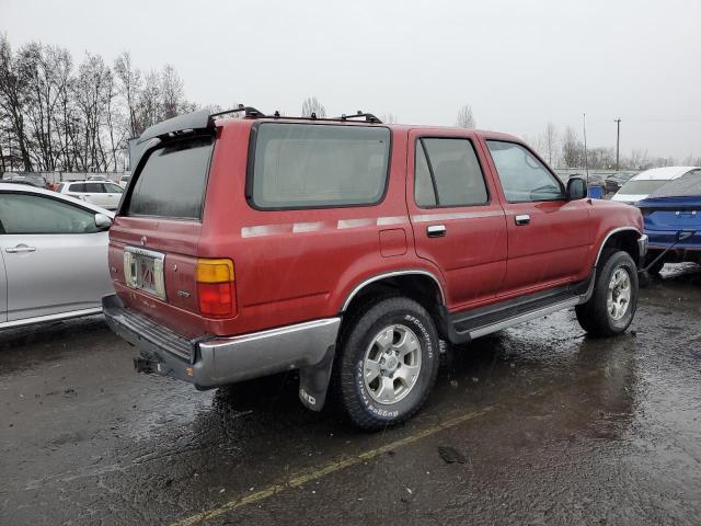 TOYOTA 4RUNNER VN 1992 red  gas JT3VN39W3N0076856 photo #4