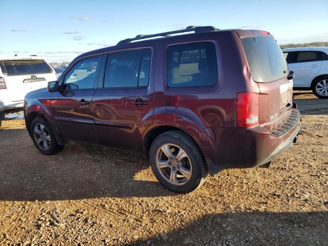 HONDA PILOT EX 2014 burgundy  gas 5FNYF3H4XEB018296 photo #3