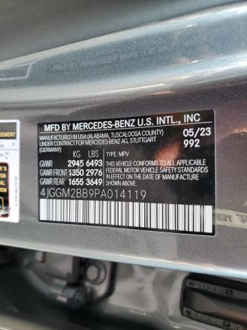 2023 MERCEDES-BENZ EQE SUV 35 4JGGM2BB9PA014119