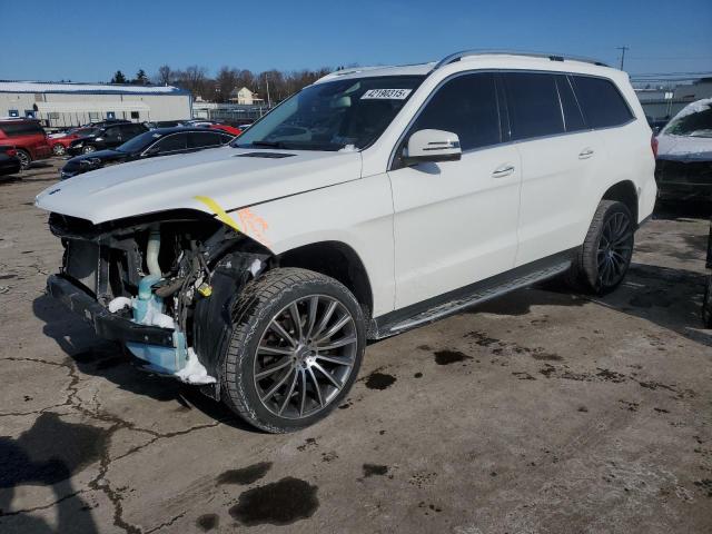 MERCEDES-BENZ GLS 450 4M 2017 white  gas 4JGDF6EE6HA772172 photo #1