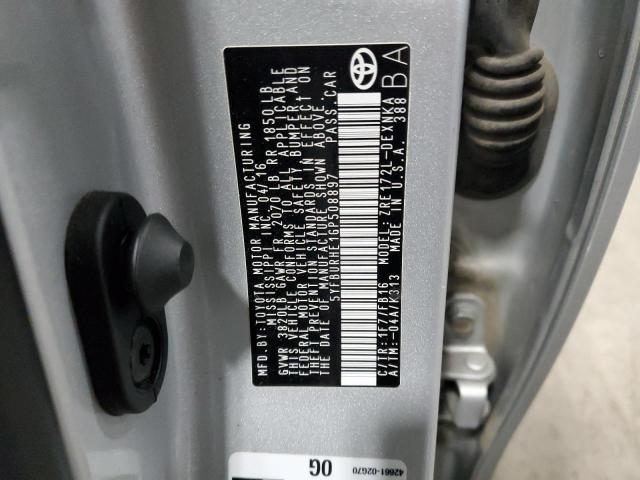 2016 TOYOTA COROLLA L - 5YFBURHE1GP508897