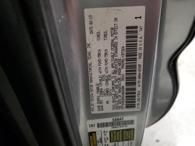 2019 TOYOTA TACOMA ACC 5TFSX5EN5KX066804