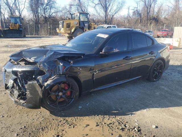 ALFA ROMEO GIULIA TI 2018 black  gas ZARFAEEN6J7564744 photo #1