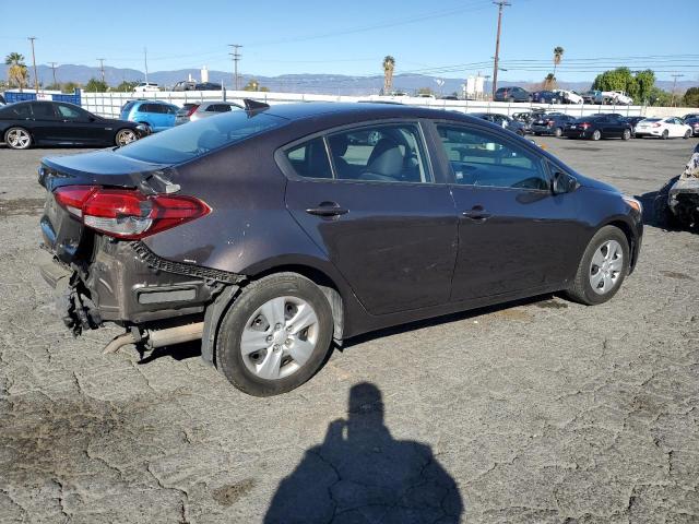 KIA FORTE LX 2018 charcoal  gas 3KPFL4A7XJE165728 photo #4