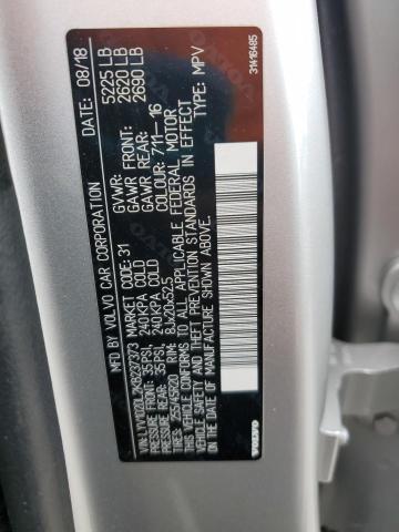 2019 VOLVO XC60 T5 IN LYV102DL2KB237373