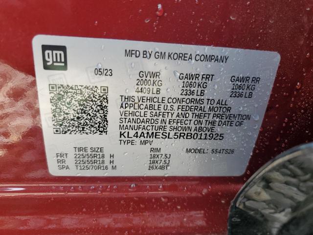 2024 BUICK ENCORE GX KL4AMESL5RB011925