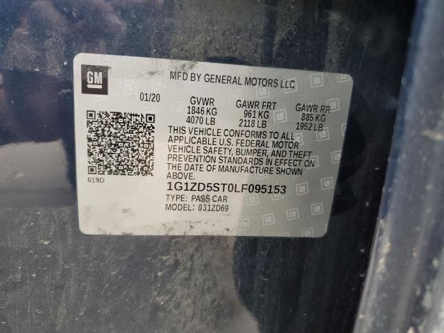 2020 CHEVROLET MALIBU LT 1G1ZD5ST0LF095153