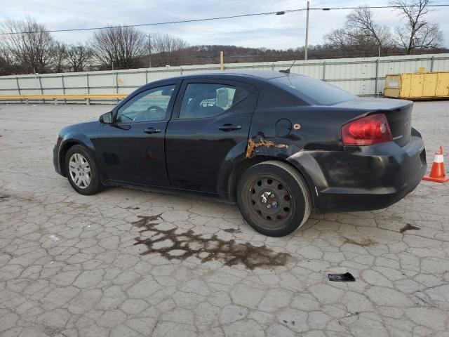 DODGE AVENGER SE 2012 black sedan 4d gas 1C3CDZAB0CN122584 photo #3