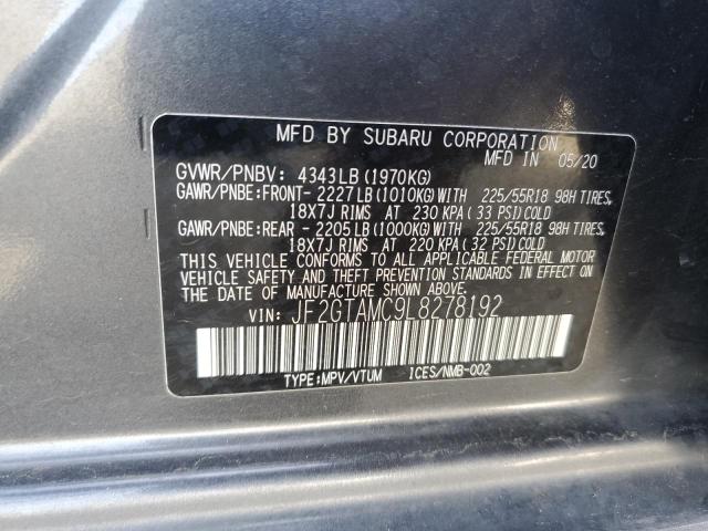 2020 SUBARU CROSSTREK #3303924726