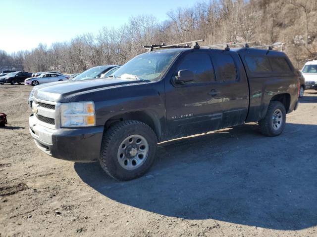 CHEVROLET SILVERADO 2011 black  gas 1GCRKSEA8BZ336802 photo #1