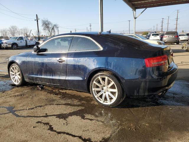 AUDI A5 PREMIUM 2011 blue  gas WAULFAFR2BA030957 photo #3