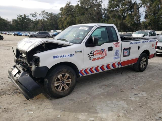 FORD F150 2006 white pickup gas 1FTRF12256NB57805 photo #1