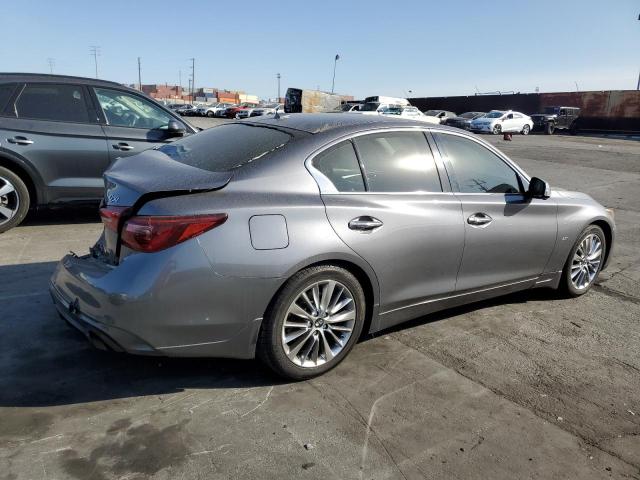 INFINITI Q50 LUXE 2018 gray  gas JN1EV7AP7JM366112 photo #4