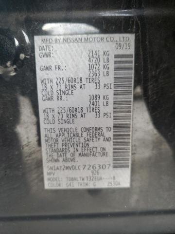 5N1AT2MV0LC726307 2020 NISSAN ROGUE