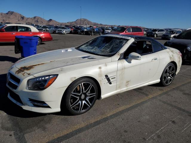 MERCEDES-BENZ SL 550 2015 white  gas WDDJK7DA9FF033102 photo #1