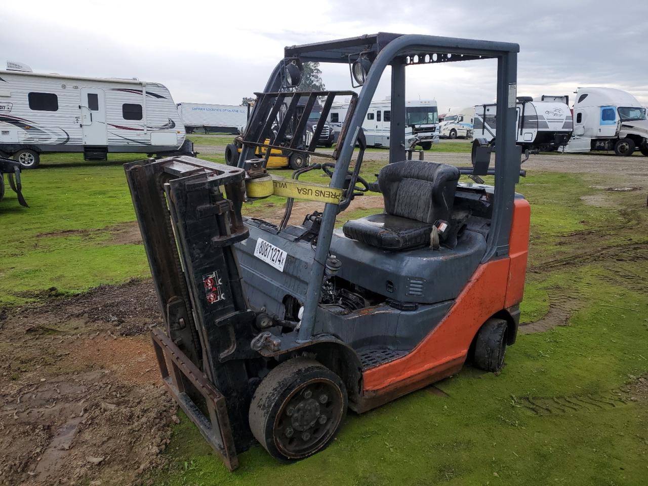 Lot #3049472651 2020 TOYOTA FORKLIFT