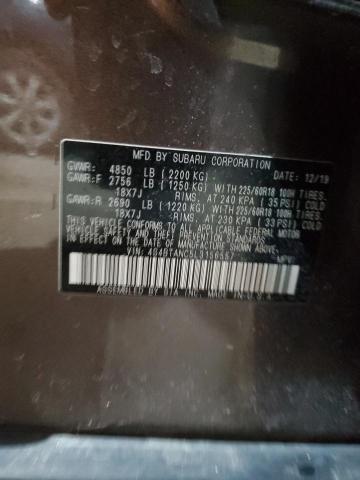 2020 SUBARU OUTBACK LI - 4S4BTANC5L3156557