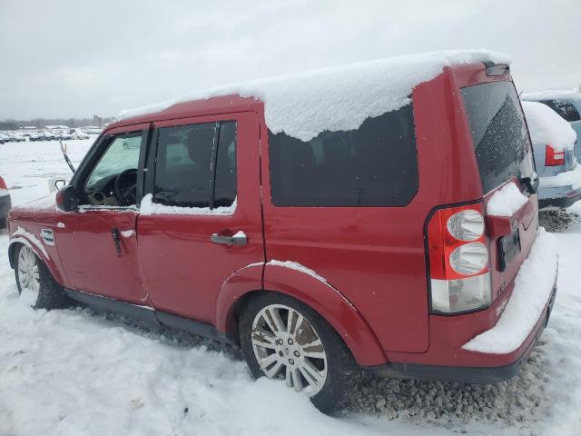 LAND ROVER LR4 HSE 2012 red 4dr spor gas SALAG2D41CA640783 photo #3