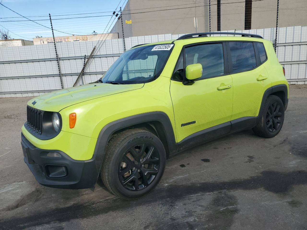  Salvage Jeep Renegade