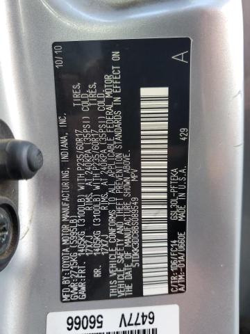 2011 TOYOTA SIENNA LE - 5TDKK3DC8BS089549