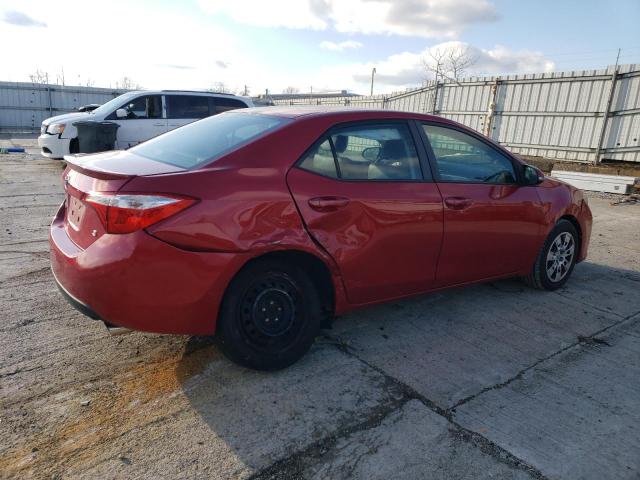 Vin: 2t1burhe9fc349707, lot: 87060854, toyota corolla l 20153