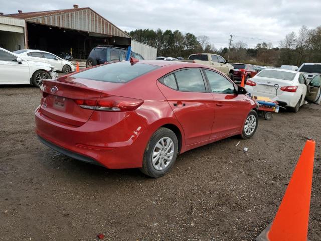 HYUNDAI ELANTRA SE 2017 red  gas 5NPD74LF2HH094885 photo #4