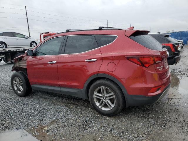 HYUNDAI SANTA FE S 2018 red  gas 5XYZU3LB2JG503339 photo #3