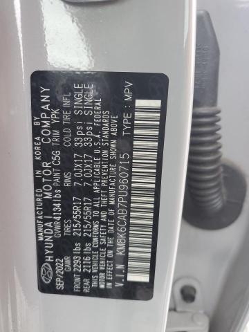 2023 HYUNDAI KONA SEL KM8K6CAB7PU960715