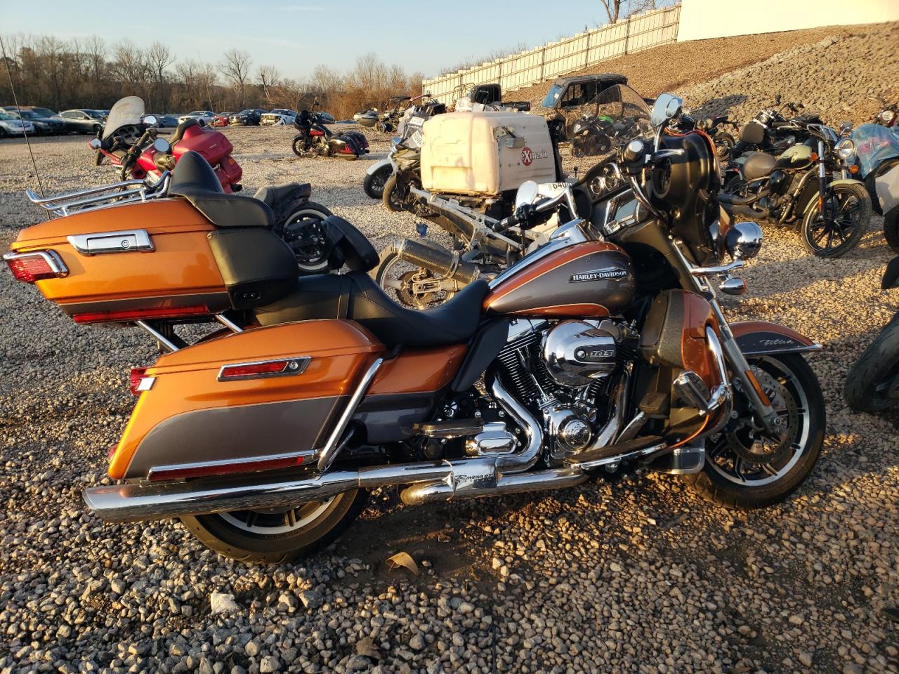  Salvage Harley-Davidson Fl