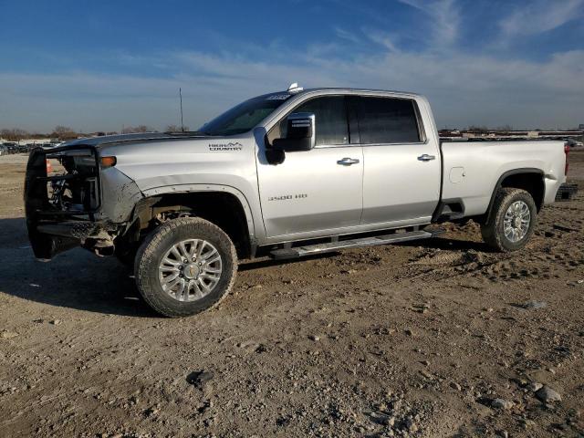 CHEVROLET SILVERADO 2020 silver  diesel 1GC4YVEYXLF156957 photo #1