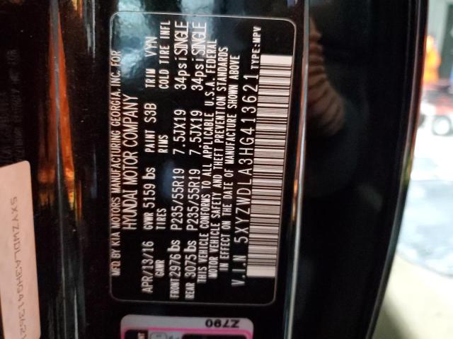 2017 HYUNDAI SANTA FE S - 5XYZWDLA3HG413621