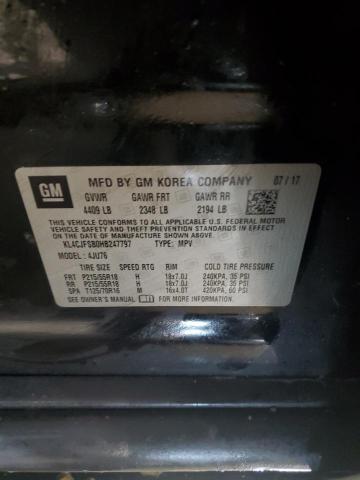 2017 BUICK ENCORE PRE KL4CJFSB0HB247797