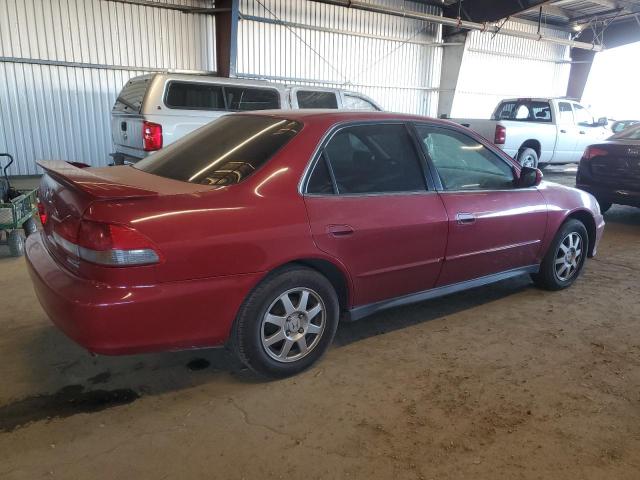 HONDA ACCORD EX 2002 red  gas JHMCG66872C001476 photo #4