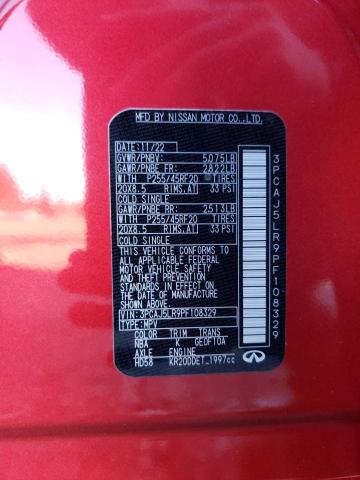 2023 INFINITI QX55 SENSO 3PCAJ5LR9PF108329