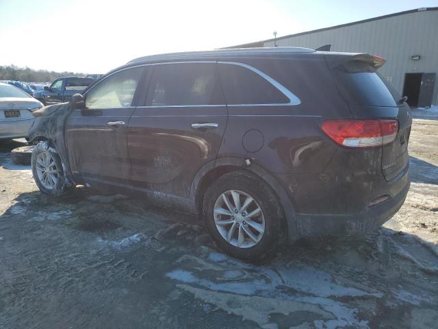 KIA SORENTO LX 2016 burgundy  gas 5XYPGDA3XGG078171 photo #3