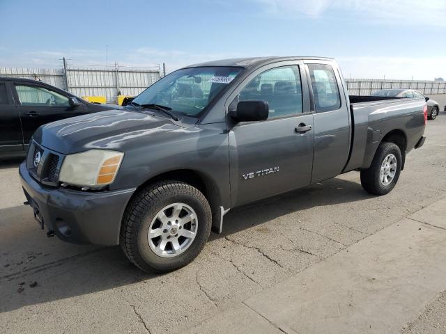 NISSAN TITAN XE 2006 gray club cab gas 1N6AA06B36N563580 photo #1