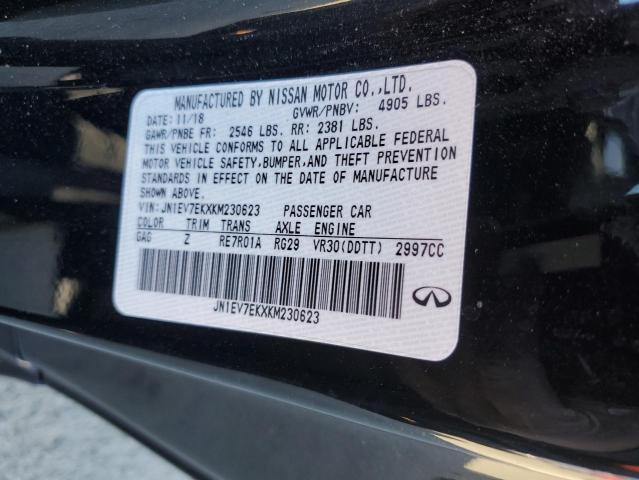 2019 INFINITI Q60 PURE JN1EV7EKXKM230623