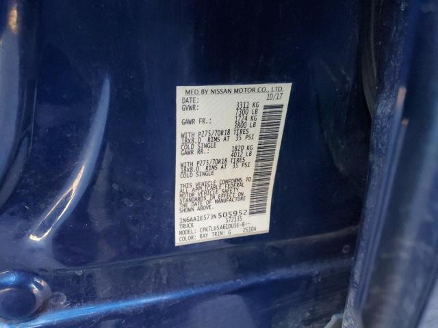 2018 NISSAN TITAN SV - 1N6AA1E57JN505952