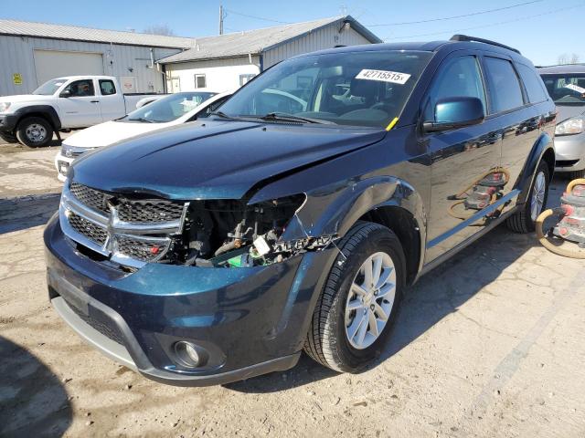 DODGE JOURNEY SX 2014 blue  flexible fuel 3C4PDCBG8ET105863 photo #1