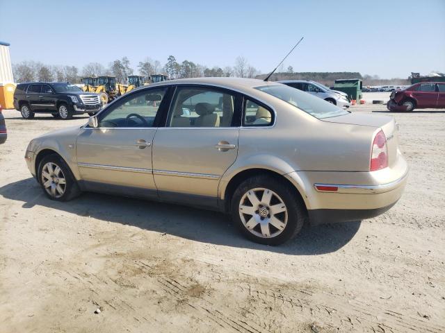 VOLKSWAGEN PASSAT GLX 2003 gold sedan 4d gas WVWRH63B73P038515 photo #3