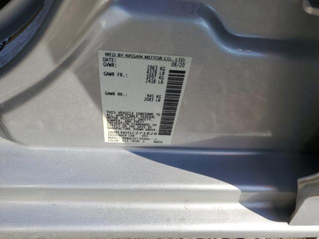 2020 NISSAN ALTIMA S 1N4BL4BV2LC271828