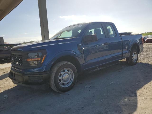 FORD F150 XL 2024 blue  gas 1FTEX1KP2RKD11805 photo #1